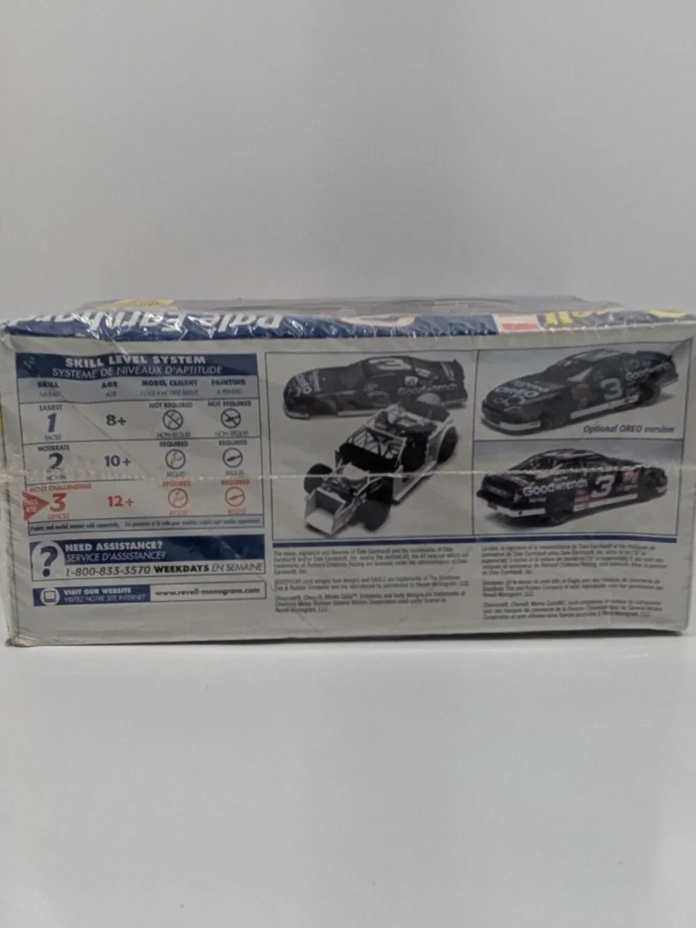 Sealed Revell 1:24 Scale Dale Earnhardt '01 Goodwrench Monte Carlo Oreo shootout